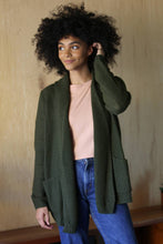 Load image into Gallery viewer, Cardigan Sweater in Green
