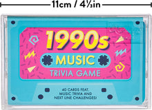 Load image into Gallery viewer, 1990&#39;s music trivia game.
