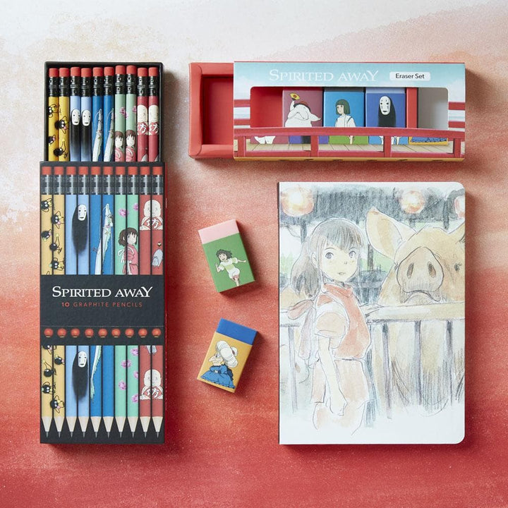 Spirited Away Eraser Set