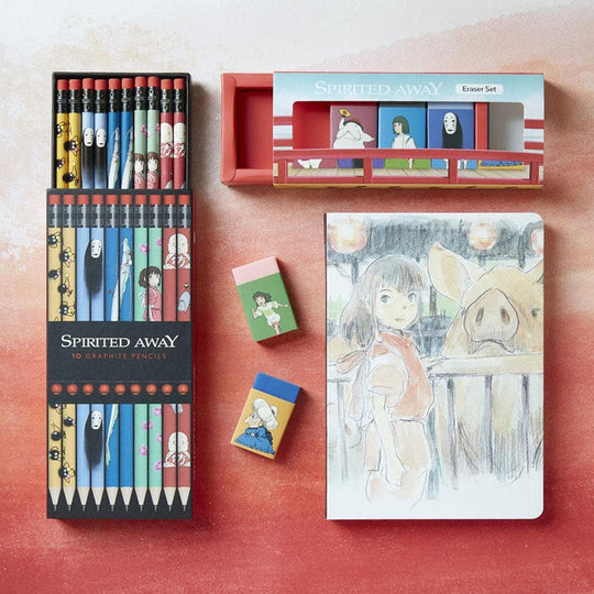 Spirited Away Eraser Set