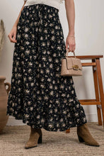 Load image into Gallery viewer, FLORAL MIDI SKIRT
