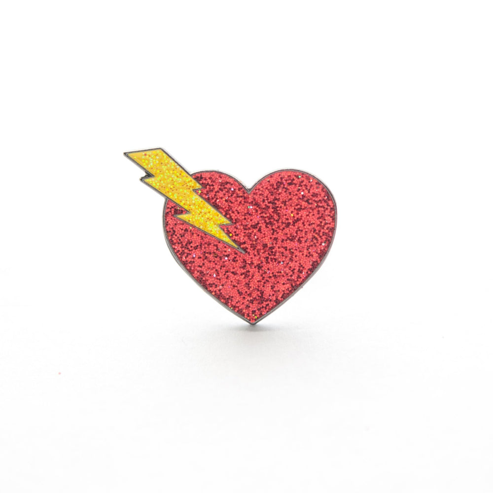 High Voltage Heart Pin