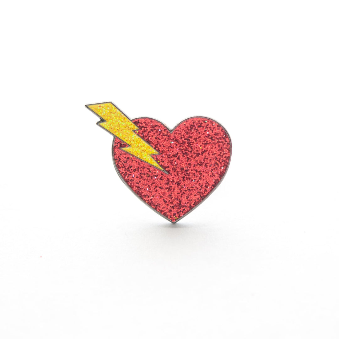 High Voltage Heart Pin