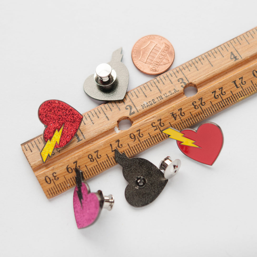 High Voltage Heart Pin
