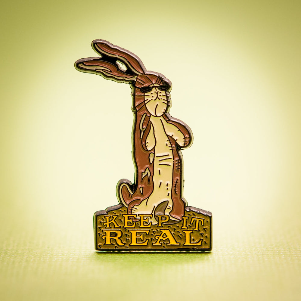 Keep It Real Pin