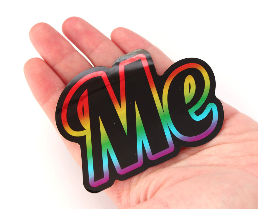 Me Metallic Sticker