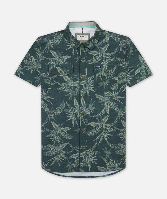 Wellspoint Button Up - Teal