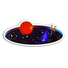 Load image into Gallery viewer, Egg Planet Sticker
