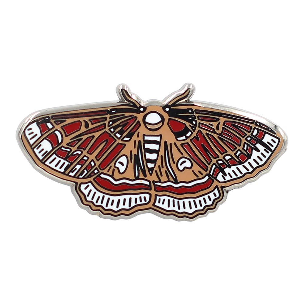 Moth Pin – Occult Luna Moth / Butterfly Enamel Pin