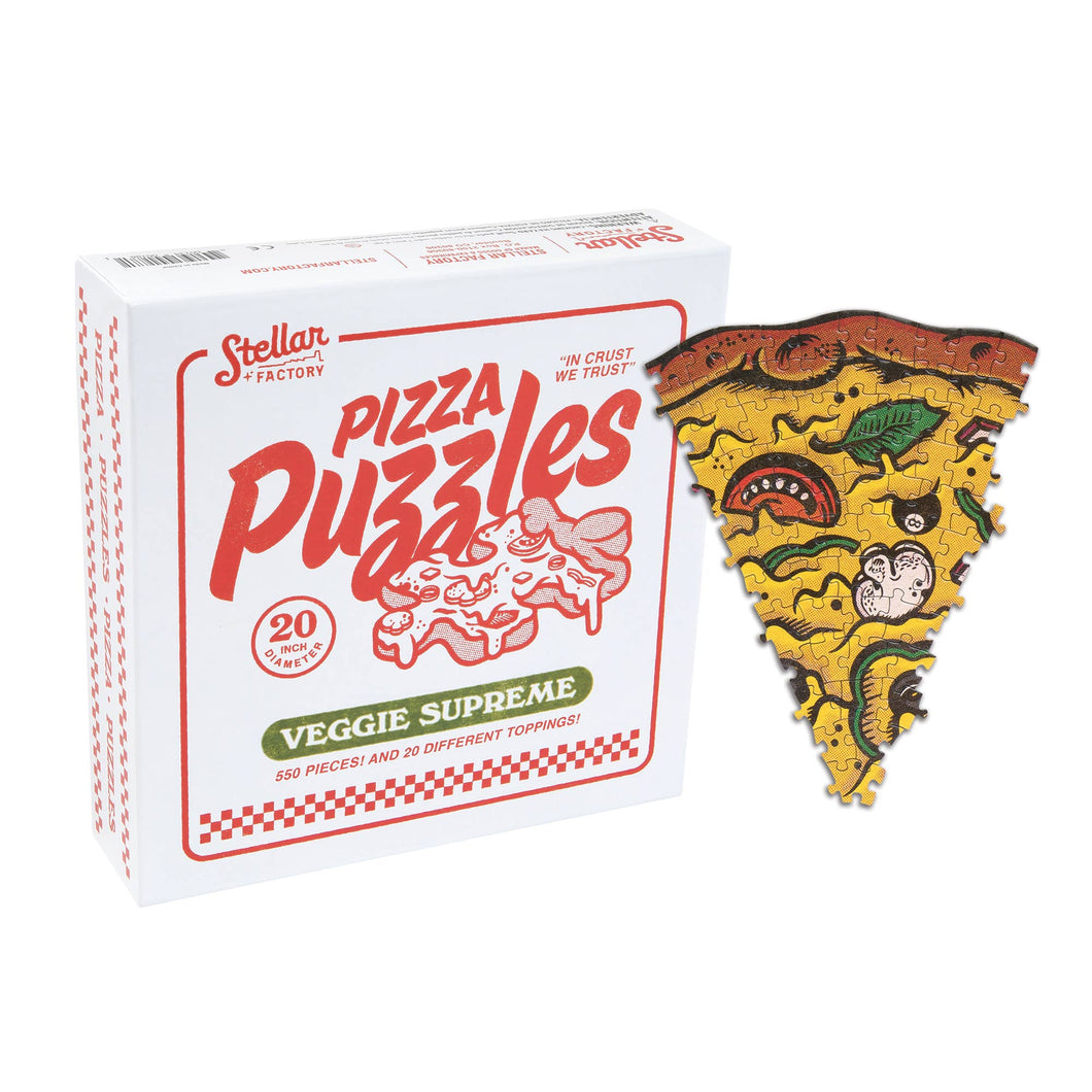 Pizza Puzzles: Veggie Supreme