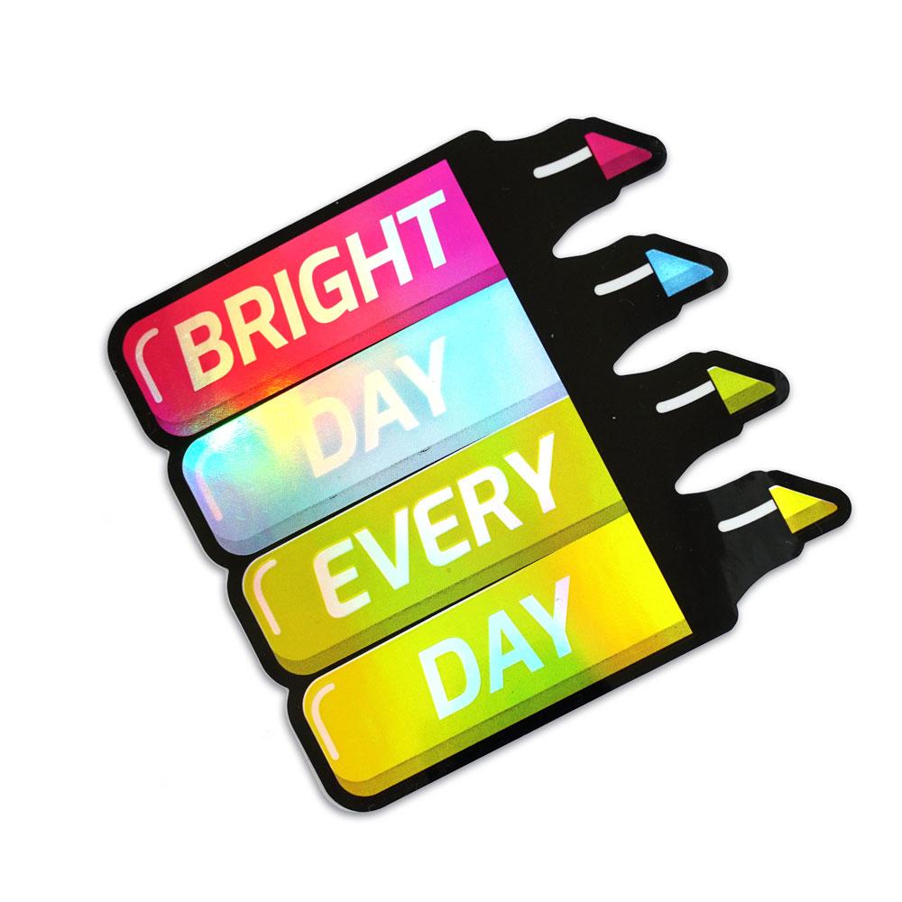 Bright Day Marker Sticker
