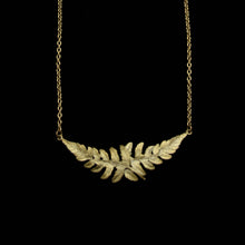 Load image into Gallery viewer, Fern Leaf Pendant - Dainty Additions 16&quot; Adj.
