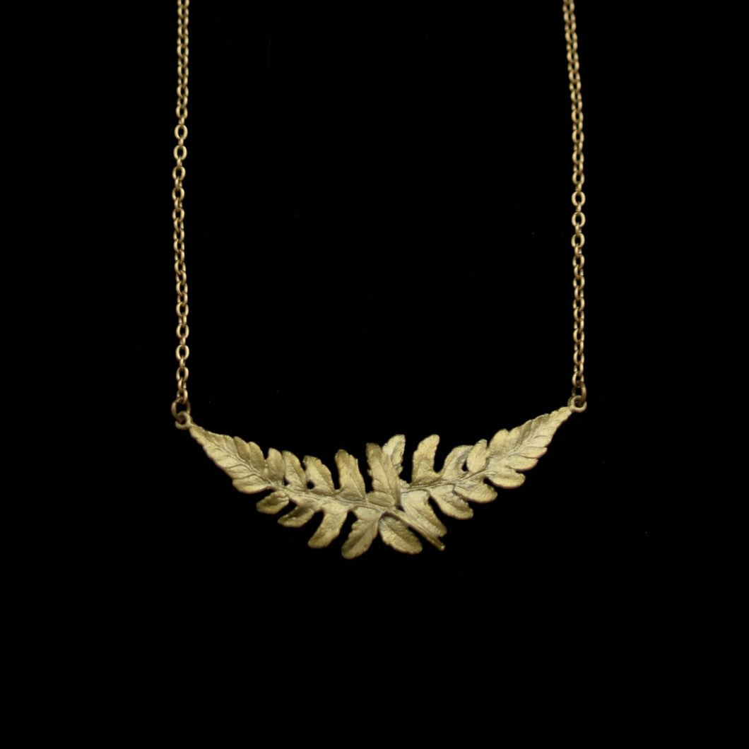 Fern Leaf Pendant - Dainty Additions 16