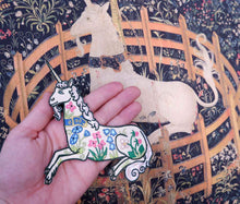 Load image into Gallery viewer, Unicorn Garden - Embroidered Patch
