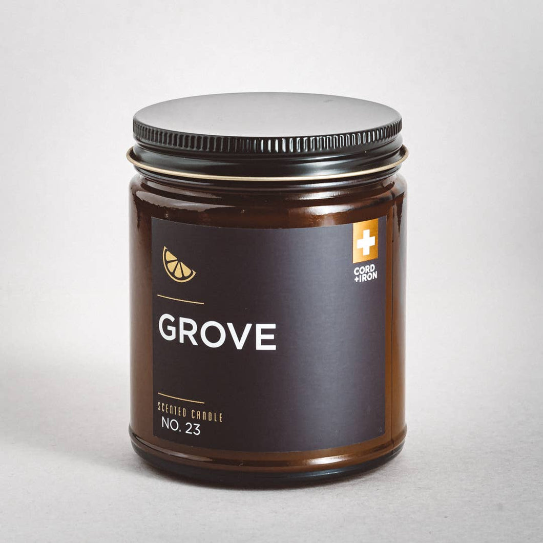 Grove Soy Candle - Amber Jar