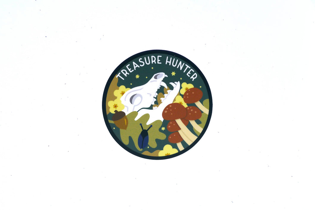 Treasure Hunter Sticker