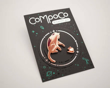 Load image into Gallery viewer, Cat and Mouse Enamel Pin set

