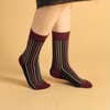 Load image into Gallery viewer, MIDNIGHT RAINBOW | Designer Cotton Socks - Unisex
