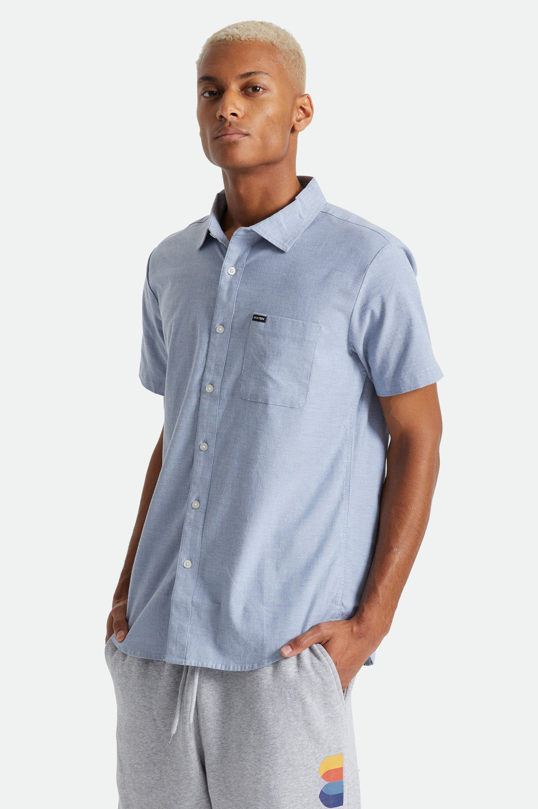Brixton Charter Oxford S/S WOVEN