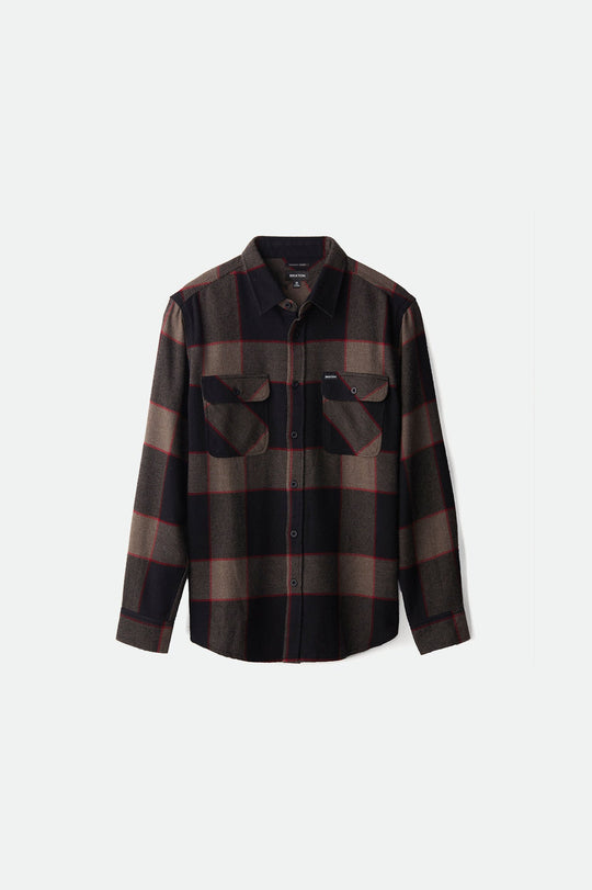 Bowery Flannel Heather Grey/Charcoal