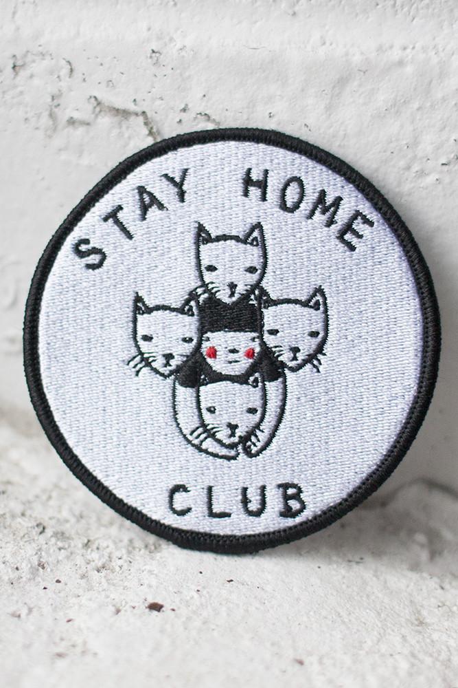 Stay Home Club Patch