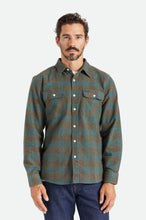 Load image into Gallery viewer, Brixton Bowery Flannel - Ocean
