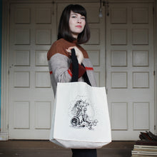 Load image into Gallery viewer, Freyja Cat Chariot Tote Bag
